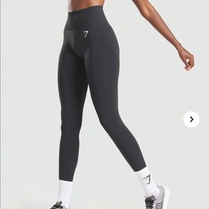 Gymshark Vital Seamless Leggings - Black Marl